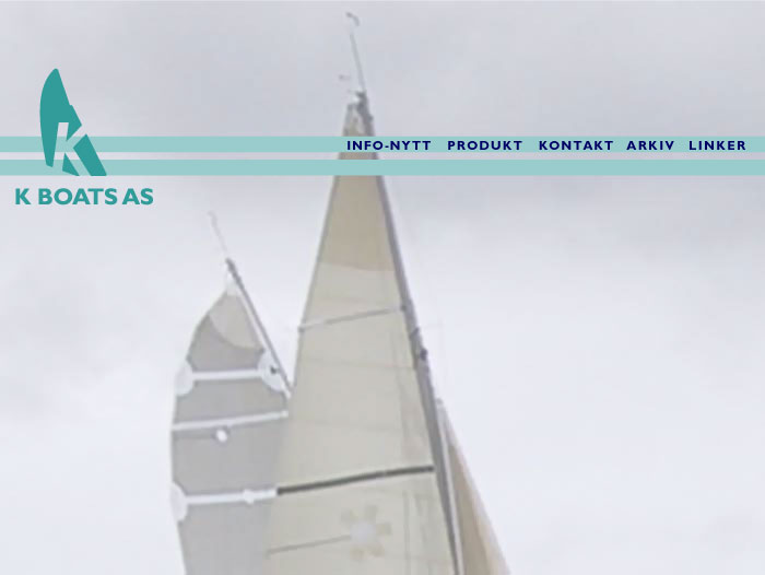 K Boats AS homepage